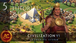 SCUOLA DI CIVILIZATION 6  LE BASI  5  DISTRETTI E MERAVIGLIE [upl. by Zinck379]