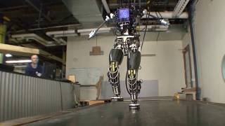 Walking Robots Petman vs Atlas  Fastest Running Dog Robot DARPA FHD [upl. by Giulio460]