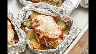 Chicken Parmesan Foil Packets recipe [upl. by Toscano]