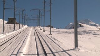 Zermatt to Gornergrat Railway  Drivers View Part 3 [upl. by Nevets]