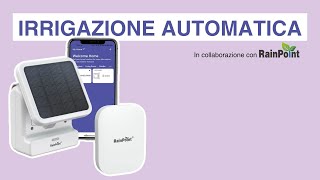 Irrigazione automatica per le zattere Provo il sistemma RainPoint [upl. by Idona]