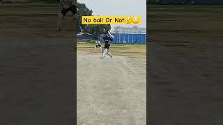 No Ball Or Not🤔🙄  sports viratkohli msdhoni trending shorts shortsyoutube cricket [upl. by Ytsenoh903]