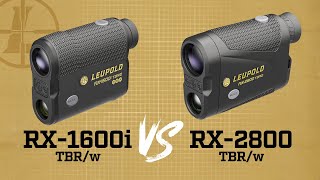 Leupold RX1600i TBRW vs RX2800 TBRW [upl. by Margaretta]