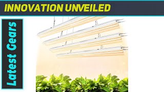 MoniosL LED Grow Lights Full Spectrum for Indoor Plants  Best Hanging Plant Lamps 4Pack [upl. by Sirois962]