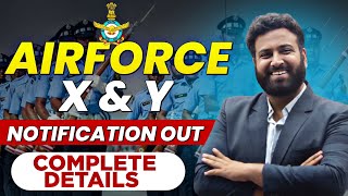 Career in IAF Latest Indian Air Force Group X amp Y 2024 Notification Eligibility Learn with sumit [upl. by Imre]