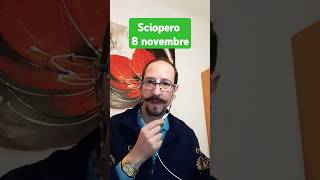 Sciopero 8 novembre [upl. by Ennylyak]