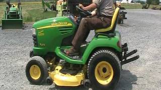 John Deere X475 Tractor with 3 Point [upl. by Fornof]