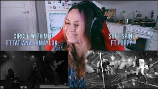 SPIRITBOX  CIRCLE WME FT TATIANA SHMAYLUK amp SOFT SPINE FT POPPY REACTION  slaveformusic [upl. by Esilrahc644]