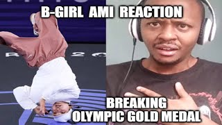 BGIRL AMI REACTION  Japan wins firstever breaking Olympic gold medal  Paris Olympics [upl. by Kelby]