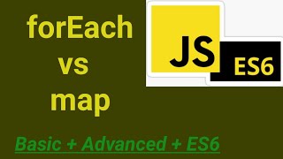 forEach vs map  43  JavaScript Hindi [upl. by Mall]