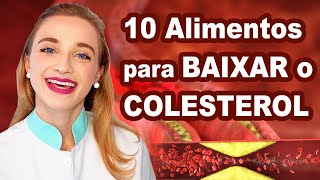 7 Alimentos para BAJAR el COLESTEROL  ¡Rápido y Saludable [upl. by Gardol92]