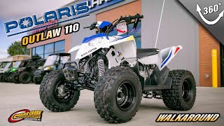 Walkaround  2025 Polaris® Outlaw 110 EFI [upl. by Bogusz]