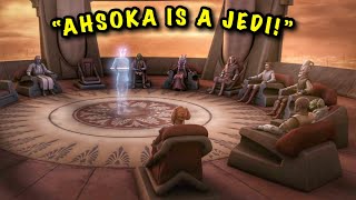 What If The Jedi Council REFUSED To Expel Ahsoka From The Order [upl. by Argyle]