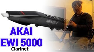 AKI EWI5000Classical ClarinetTesting No3 by SJsax [upl. by Kakalina]