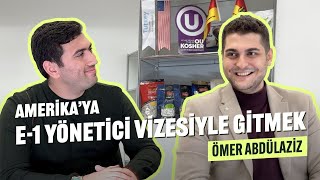 Amerika E1 Yönetici Vizesi Nedir  E1 Vizesi Başvuru Süreci Vize Mülakatı Soruları Avantajları [upl. by Antonin]