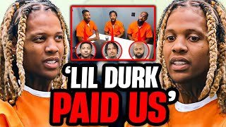 Lil Durk CRIES Seeing OTF Members Snitch In Court [upl. by Anissej]