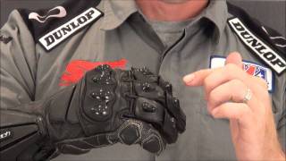 Cortech Latigo RR Glove Review from SportbikeTrackGearcom [upl. by Knick7]