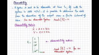 79 Observability in Control Systems SSA8 [upl. by Yduj]