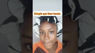 3 eye liner hacks save for later📍  eye liner tutorial eyeliner makeuptips eyelineronfleek [upl. by Anivlek]