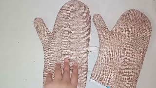 DIY How to make Oven Mitts Oven GloveFree Pattern [upl. by Ennobe]