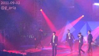 Fancam 2PM  Im Your Man 110902 Hands Up Tour [upl. by Chappell]