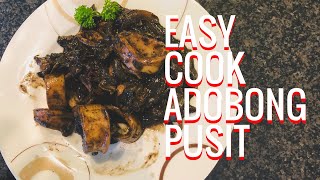 ADOBONG PUSIT  FILIPINO DISH  By LonChris Vlogs [upl. by Chappelka421]