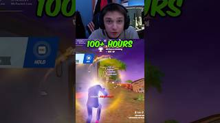 100 Hour Trickshot🤯 fortnite fortniteclips shorts [upl. by Arlene473]