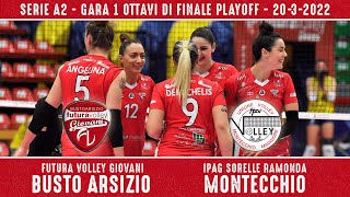 INTERVISTE  20032022  Futura Volley Giovani vs IPAG Sorelle Ramonda Montecchio [upl. by Nylannej]