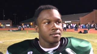 Ponchatoula RB Brian Rodgers discusses playing for coach Hank Tierney beating St Pauls for first [upl. by Anemix]