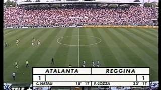 ATALANTAREGGINA 12 02062003 SPAREGGIO RITORNO PER LA PERMANENZA IN SERIE A [upl. by Neb]