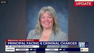 St Helens High School principal charged criminal misconduct mistreatment StHelens [upl. by Hwang]