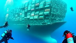 1800 Containers Lost At Sea The Largest Container Ship Disaster Costs  Billions [upl. by Yarised473]