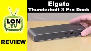 Elgato Thunderbolt 3 Pro Dock Review Dual USBC Gen 2 Ports Tested [upl. by Schwarz]