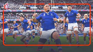 Samoa lay down challenge to England  Siva Tau  Rugby World Cup 2023 [upl. by Hsejar]