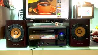 JVC EX S1 amp Wood Cone Speaker [upl. by Yrac588]