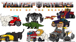 The ULTRA Transformers Rise of the beast BEAST ALLIANCE compilation [upl. by Piotr]