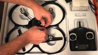 How to Setup the UDI U818A Quadcopter [upl. by Aniryt]