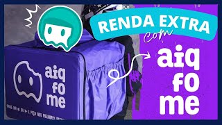 Fazendo entregas com AIQFOME RendaExtra [upl. by Lathan]