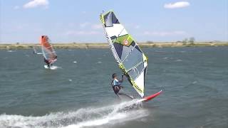 windsurfing jibe NOVE講座 ジャイブバリエーション ノーマル〜フォワレイキ へ [upl. by Artenak]