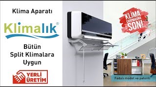 Klimalık Klima Aparatı  Split Klima Aparatı Kurulumu Çok Kolay [upl. by Edmunda]