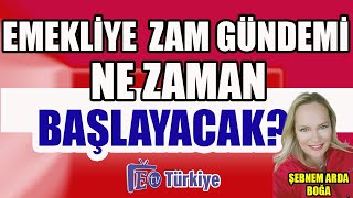 Emekliye Zam Gündemi Ne Zaman Başlayacak [upl. by Ellehs]