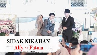 ANJI SIDAK SAMARINDA  Pernikahan Alfy Saga amp Fatma • SidakPanggung EPISODE 4 [upl. by Enelad]