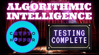 CRYPTOHOPPER  LATEST UPDATES  AI  ALGORITHMIC INTELLIGENCE TESTING COMPLETE [upl. by Tneicniv]