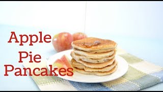 Apple Pancake Recipe Dairy Free and Vegan Options [upl. by Nilram]