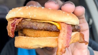 Hardee’s Review foodreview food hardees fastfood [upl. by Aliled]