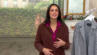 Liverpool Los Angeles OpenFront Coatigan Sweater on QVC [upl. by Aihsikal795]