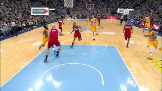 Bradley Beal Hustles for the HUGE Swat on Faried [upl. by Sorac]