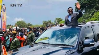 LATEST  President HH arrives in Chipata for Nc wala Ceremony at Mtenguleni [upl. by Mccartan]