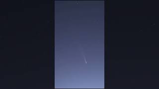 🌠 Witness the Magic of Comet C2023 A3 🌠 starphotography timelapsevideo nature [upl. by Elna637]