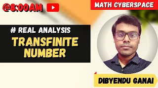 What is Transfinite Number  Transfinite Numbers in cardinality  By Dibyendu Ganai [upl. by Naillil866]